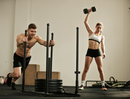 Hockey Dryland Sled Sprint Training for Speed